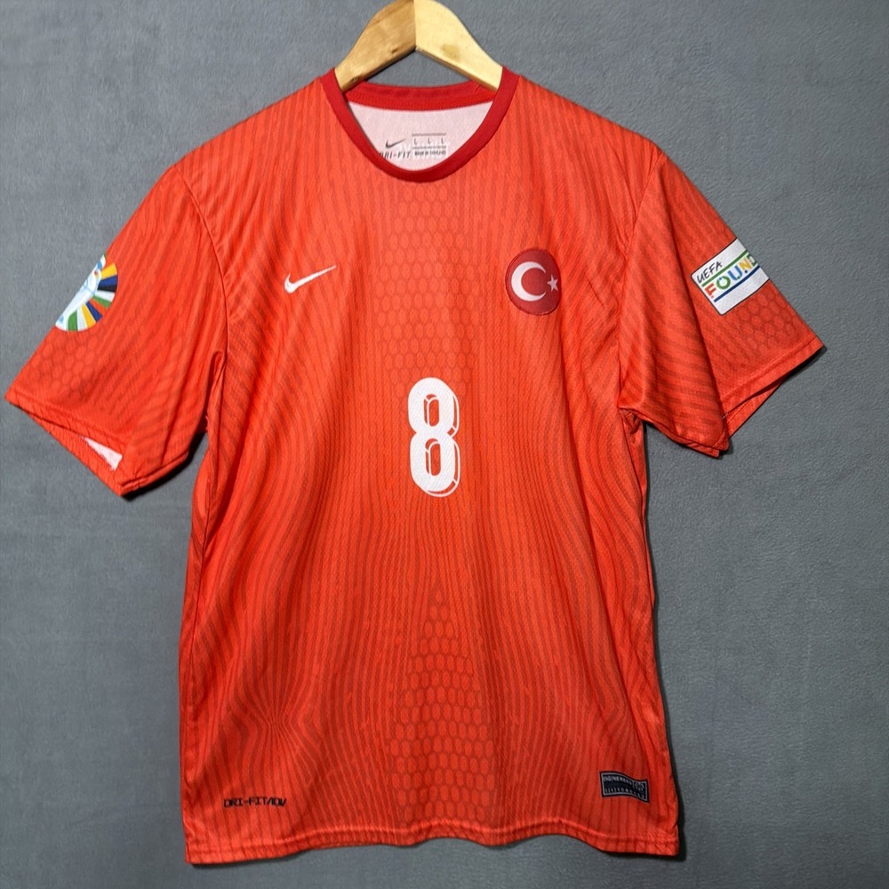 Nike Dri Fit Arda Guler #8 Turkiye National Team Jersey Soccer Size  L